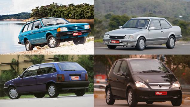 Na história da indústria automotiva brasileira não faltam projetos que não emplacaram por aqui. Veja a seguir alguns modelos que estrearam com pompa, mas acabaram virando micos