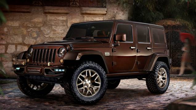 O último conceito é chamado de Sundancer. | <a href="https://quatrorodas.abril.com.br/noticias/saloes/pequim-2014/jeep-wrangler-vira-conceito-sundancer-780308.shtml" rel="migration">Leia mais</a>