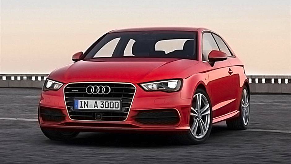 Apar&ecirc;ncia do hatchback est&aacute; mais agressiva | <a href="https://quatrorodas.abril.com.br/saloes/genebra/2012/audi-a3-678626.shtml" rel="migration">Leia mais</a>