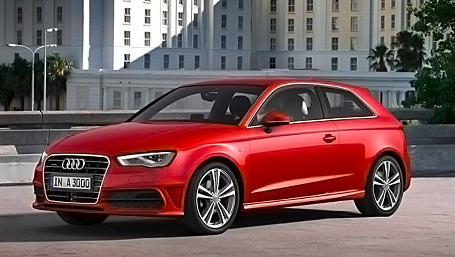 Entradas de ar maiores e para-lama mais profundo s&atilde;o destaques | <a href="https://quatrorodas.abril.com.br/saloes/genebra/2012/audi-a3-678626.shtml" rel="migration">Leia mais</a>