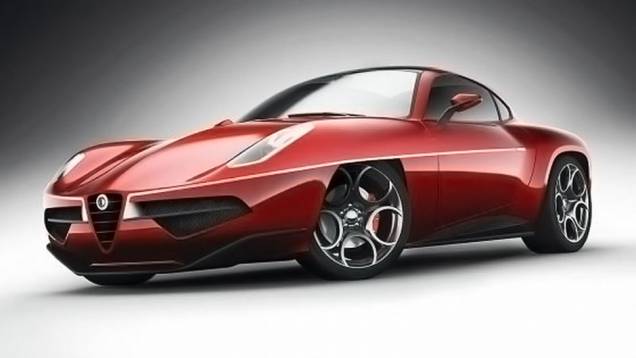 Modelo tem como inspiração o Alfa Romeo C52 Disco Volante | <a href="https://quatrorodas.abril.com.br/saloes/genebra/2012/carrozeria-touring-disco-volante-678532.shtml" rel="migration">Leia mais</a>