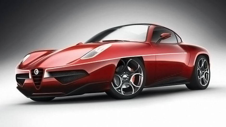 Modelo tem como inspira&ccedil;&atilde;o o Alfa Romeo C52 Disco Volante | <a href="https://quatrorodas.abril.com.br/saloes/genebra/2012/carrozeria-touring-disco-volante-678532.shtml" rel="migration">Leia mais</a>