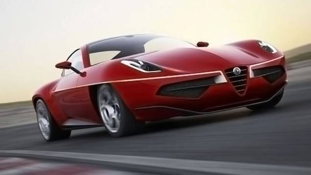 Carroceria possui design vanguardista | <a href="https://quatrorodas.abril.com.br/saloes/genebra/2012/carrozeria-touring-disco-volante-678532.shtml" rel="migration">Leia mais</a> Carroceria possui design vanguardista | <a href="https://quatrorodas.abril.com.br/saloes/genebra/2012/carrozeria-touring-disco-volante-678532.shtml" rel="migration">Leia mais</a>