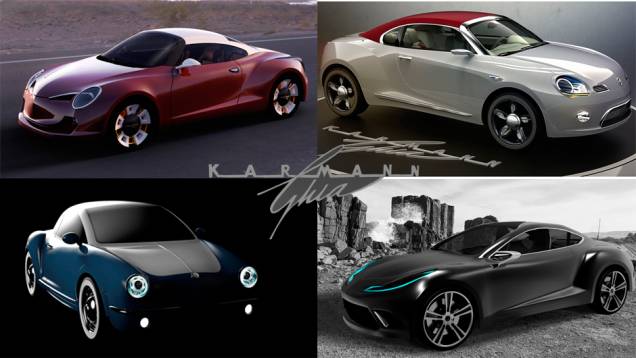 A Karmann-Ghia, famosa pelo esportivo homônimo da VW, chamou universitários para criar o Karmann-Ghia do século XXI. Veja no que deu! A Karmann-Ghia, famosa pelo esportivo homônimo da VW, chamou universitários para criar o Karmann-Ghia do século XXI. Veja no que deu!