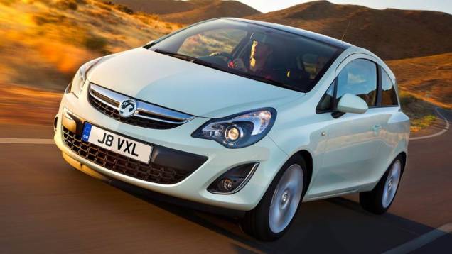 4º Vauxhall Corsa: Vendas em 2012: 265.297 | Vendas em 2011: 316.254 | Variação: -16,1%