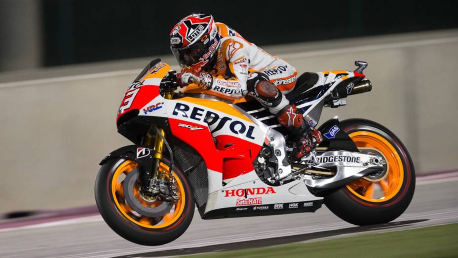 Galeria de Quatro Rodas da MotoGP - Catar (domingo) | <a href="https://quatrorodas.abril.com.br/moto/noticias/prova-disputada-marquez-segura-pressao-rossi-vence-catar-777551.shtml" rel="migration">Leia mais</a>