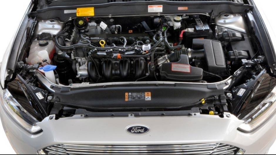 Eis a grande novidade da vers&atilde;o Flex: o motor &eacute; o mesmo da nova Ranger | <a href="https://quatrorodas.abril.com.br/carros/lancamentos/ford-fusion-2-5-flex-734482.shtml" rel="migration">Leia mais</a>