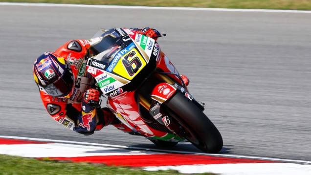 Bradl fez bom treino e larga em quarto. | <a href="https://quatrorodas.abril.com.br/moto/noticias/motogp-marquez-crava-pole-malasia-807785.shtml" rel="migration">Leia mais</a>