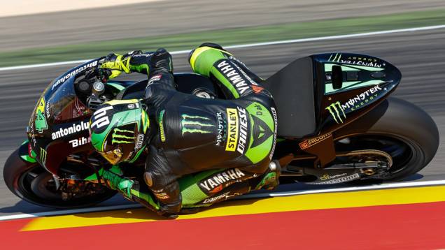 Pol Espargaró conseguiu a quarta posição | <a href="https://quatrorodas.abril.com.br/moto/noticias/motogp-marquez-crava-11a-pole-ano-802760.shtml" rel="migration">Leia mais</a>