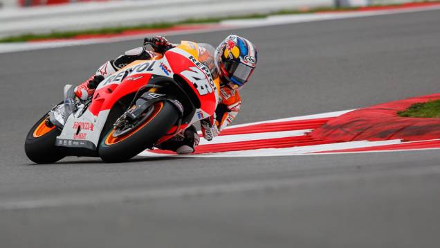 Pedrosa não conseguiu nada melhor que uma quinta colocação | <a href="https://quatrorodas.abril.com.br/moto/noticias/marquez-pole-pela-decima-vez-798477.shtml" rel="migration">Leia mais</a>