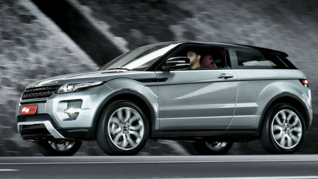 Evoque é a mistura de cupê com SUV Evoque é a mistura de cupê com SUV