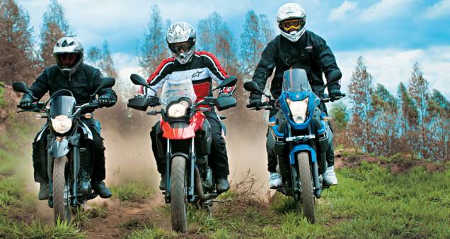 XT, G 650 GS e Ténéré: as rainhas do deserto têm um só cilindro.