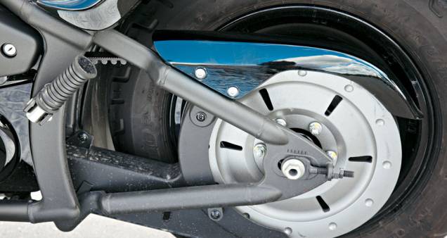 Balança mono com links emula rabo-duro Balança mono com links emula rabo-duro