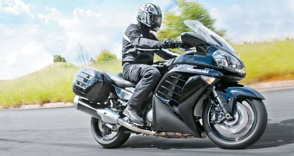 Derivada da ZX-14, a Concours tem visual e car&aacute;ter bem pr&oacute;prios