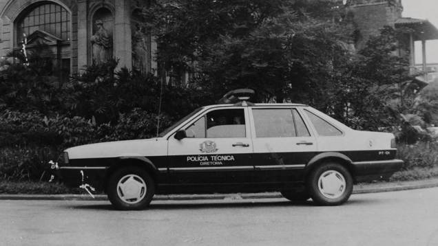 VW Santana: comum na Polícia Civil nos anos 80 | <a href="https://quatrorodas.abril.com.br/reportagens/viaturas-classicas-vao-museu-682198.shtml" rel="migration">Leia mais</a> VW Santana: comum na Polícia Civil nos anos 80 | <a href="https://quatrorodas.abril.com.br/reportagens/viaturas-classicas-vao-museu-682198.shtml" rel="migration">Leia mais</a>