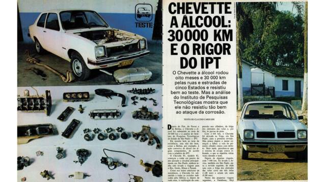 Chevrolet Chevette: depois de oito meses, o carro parecia ter resistido bem aos 30 mil quilômetros, mas descobrimos que a corrosão acabou tomando conta do GM. | <a href="https://quatrorodas.abril.com.br/acervodigital/home.aspx?edicao=273&pg=31" rel="migration">Leia mais</a>