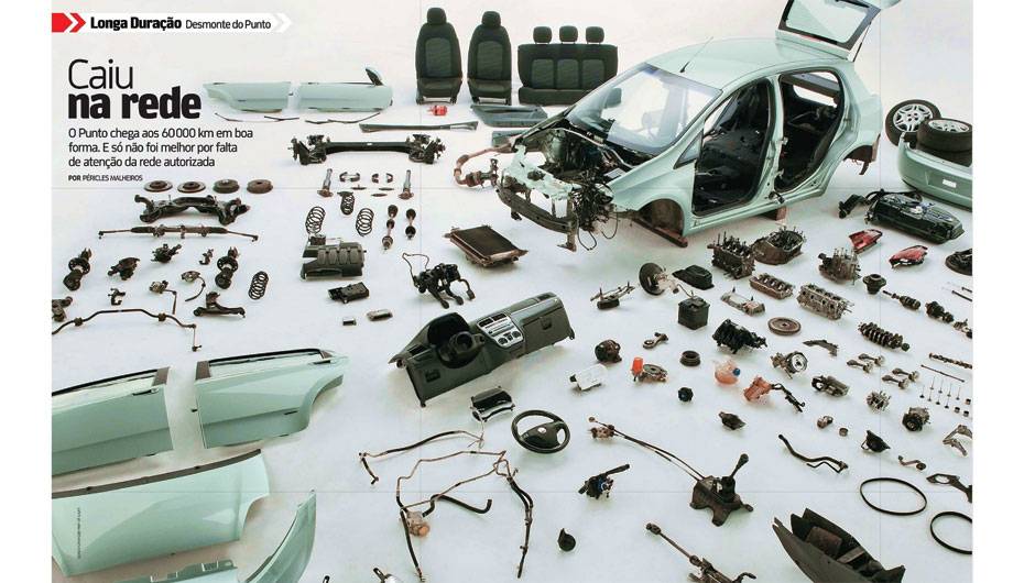 Fiat Punto: ap&oacute;s passar pelas m&atilde;os de 43 motoristas e rodar por 39 cidades brasileiras, o hatch foi aprovado e se mostrou um bom companheiro para viagens, mas poderia ter ido melhor se as queixas registradas tivessem sido levadas em considera&ccedil;&atilde;o pela rede
