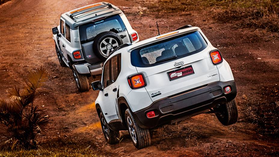 Siga o mestre: Renegade não se amedrontadiante do T4 | <a href="https://quatrorodas.abril.com.br//carros/comparativos/troller-t4-x-jeep-renegade-890323.shtml" target="_blank" rel="migration">Leia mais</a>