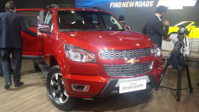 Destaque da Chevrolet foi a S10 High Country Destaque da Chevrolet foi a S10 High Country