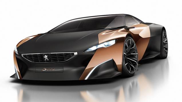 Peugeot Onyx (2012) - Fazia tempo que a Peugeot não apresentava um superesportivo conceitual. Híbrido com motor V8 central de 3.7 litros, ele produzia 600 cv e dispunha de uma autonomia de 500 km.