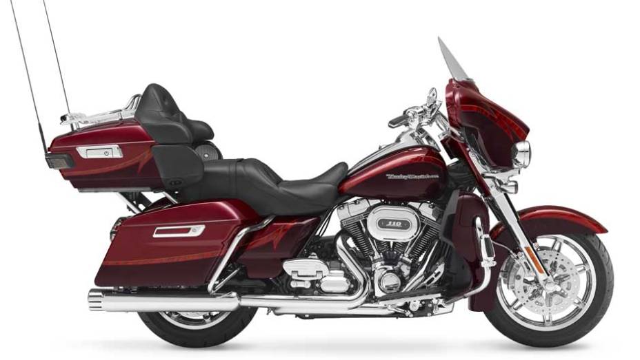 Uma das novidades da marca americana é a chegada da CVO Limited | <a href="https://quatrorodas.abril.com.br/moto/noticias/harley-davidson-tres-novidades-ao-salao-duas-rodas-756391.shtml" rel="migration">Leia mais</a>