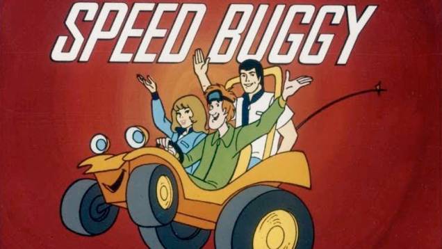 Speed Buggy (1973) - Reflexo do fenômeno dos bugues nos anos 60 e 70, o personagem-título concentrava as piadas com seu sotaque trepidante de motor a ar, entre uma corrida e outra, com seu trio de amigos humanos