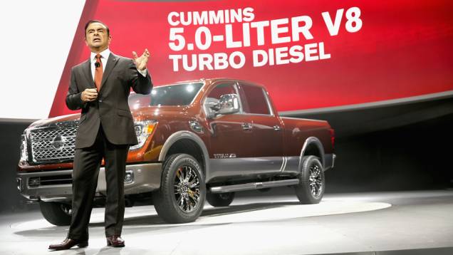 Nissan Titan XD | <a href="https://quatrorodas.abril.com.br/noticias/saloes/detroit-2015/nissan-enfim-apresenta-nova-titan-xd-824660.shtml" rel="migration">Leia mais</a> | <a href="https://quatrorodas.abril.com.br/galerias/saloes/detroit-2015/direto-detroit-parte-2-825561.sht" rel="migration"></a>