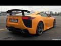 Ronco do motor V10 do Lexus LFA