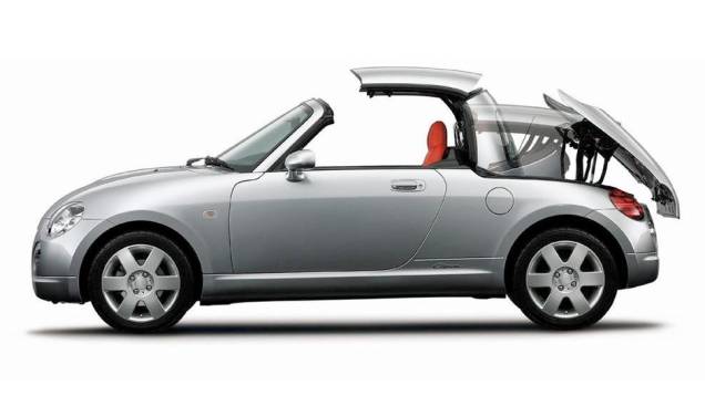 Daihatsu Copen (2002-2012):Teto retrátil elétrico é coisa de marcas ou carros mais sofisticados, certo? O Copen existiu pra provar que os pequenos kei também podiam ser um luxo. | <a href="https://quatrorodas.abril.com.br/galerias/especiais/galeria-kei" rel="migration"></a> Daihatsu Copen (2002-2012):Teto retrátil elétrico é coisa de marcas ou carros mais sofisticados, certo? O Copen existiu pra provar que os pequenos kei também podiam ser um luxo. | <a href="https://quatrorodas.abril.com.br/galerias/especiais/galeria-kei" rel="migration"></a>