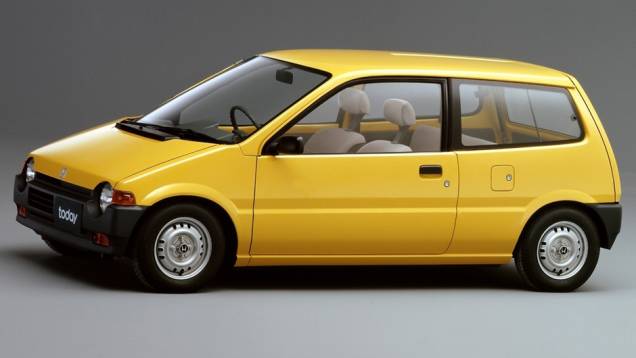 Honda Today (1985-):O minúsculo City tinha motor grande demais para um kei. A frente bem inclinada do xará da moto da mesma marca surpreendeu na volta da Honda ao segmento - impressionaria até hoje. | <a href="https://quatrorodas.abril.com.br/galerias/e" rel="migration"></a> Honda Today (1985-):O minúsculo City tinha motor grande demais para um kei. A frente bem inclinada do xará da moto da mesma marca surpreendeu na volta da Honda ao segmento - impressionaria até hoje. | <a href="https://quatrorodas.abril.com.br/galerias/e" rel="migration"></a>