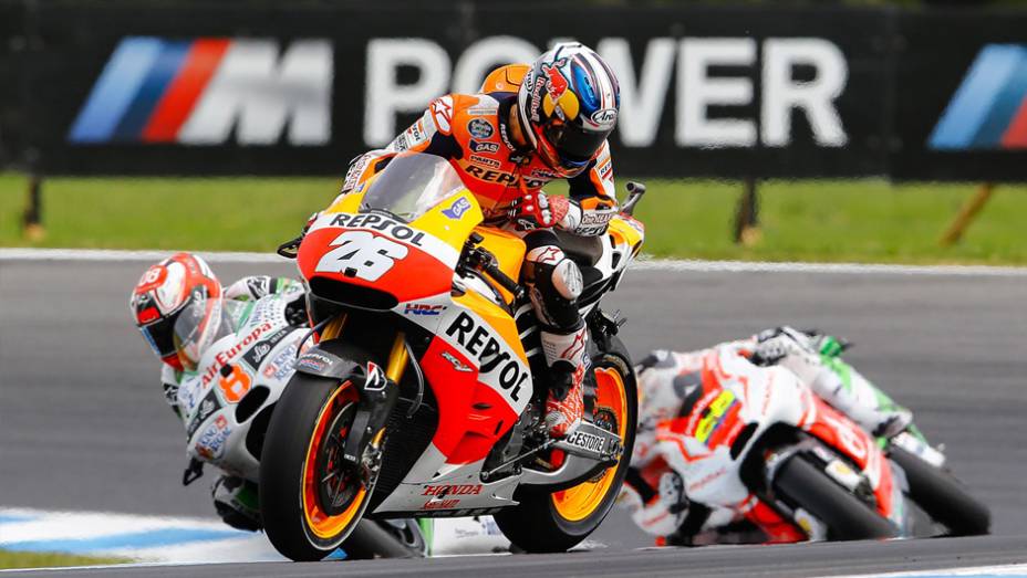 MotoGP 2014 em Phillip Island, Austrália | <a href="https://quatrorodas.abril.com.br/moto/noticias/motogp-valentino-rossi-vence-etapa-phillip-island-806658.shtml" rel="migration">Leia mais</a>