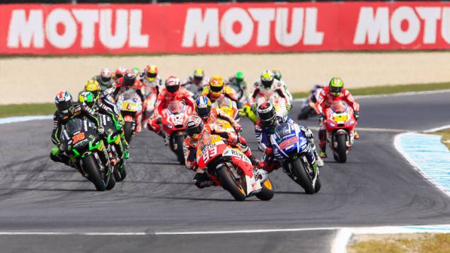 MotoGP 2014 em Phillip Island, Austrália | <a href="https://quatrorodas.abril.com.br/moto/noticias/motogp-valentino-rossi-vence-etapa-phillip-island-806658.shtml" rel="migration">Leia mais</a>