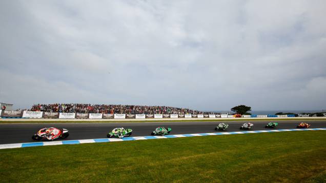 MotoGP 2014 em Phillip Island, Austrália | <a href="https://quatrorodas.abril.com.br/moto/noticias/motogp-valentino-rossi-vence-etapa-phillip-island-806658.shtml" rel="migration">Leia mais</a>