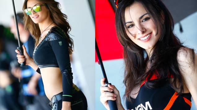 Garotas que embelezaram a etapa espanhola da MotoGP | <a href="https://quatrorodas.abril.com.br/moto/noticias/quatro-vezes-marquez-781513.shtml" rel="migration">Leia mais</a>