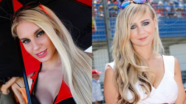 Garotas que embelezaram a etapa espanhola da MotoGP | <a href="https://quatrorodas.abril.com.br/moto/noticias/quatro-vezes-marquez-781513.shtml" rel="migration">Leia mais</a>