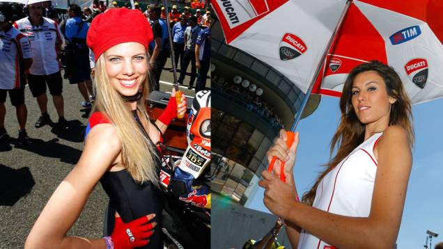 As mais exuberantes garotas da etapa de Le Mans, na França, da MotoGP | <a href="https://quatrorodas.abril.com.br/moto/galerias/competicoes/motogp-franca-domingo-783151.shtml" rel="migration">Leia mais</a>