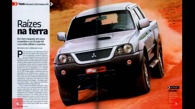 Testamos a Mitsubishi L200 | <a href="https://quatrorodas.abril.com.br/acervodigital/home.aspx?edicao=562&pg=69" target="_blank" rel="migration">Leia mais</a> Testamos a Mitsubishi L200 | <a href="https://quatrorodas.abril.com.br/acervodigital/home.aspx?edicao=562&pg=69" target="_blank" rel="migration">Leia mais</a>