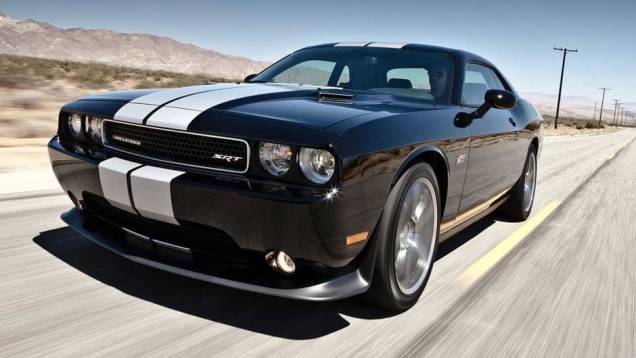 Dodge Challenger: o muscle-car virá para o evento na versão SRT8, com o famoso motor Hemi 6.4 V8 Dodge Challenger: o muscle-car virá para o evento na versão SRT8, com o famoso motor Hemi 6.4 V8