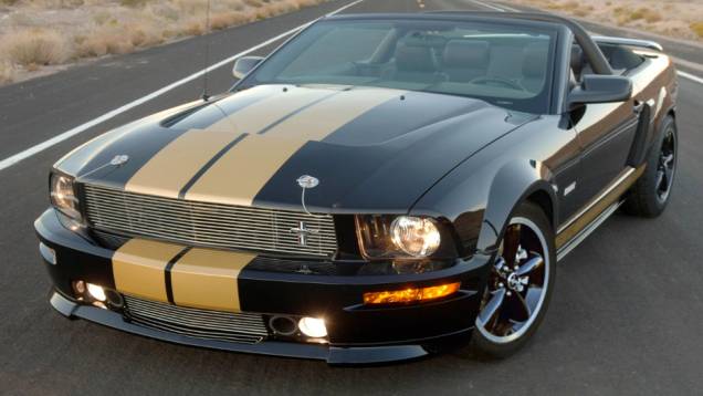 2008 - Shelby GT-H Convertible - A Hertz fez mais uma aposta na diversão de aluguel com a versão conversível do GT-H, o que não houve em 1966, numa série limitada de 500 unidades disponíveis em aeroportos selecionados 2008 - Shelby GT-H Convertible - A Hertz fez mais uma aposta na diversão de aluguel com a versão conversível do GT-H, o que não houve em 1966, numa série limitada de 500 unidades disponíveis em aeroportos selecionados
