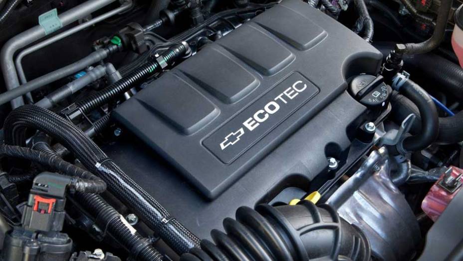 O motor 1.8 Ecotec é o mesmo escolhido para equipar o sedã Cruze