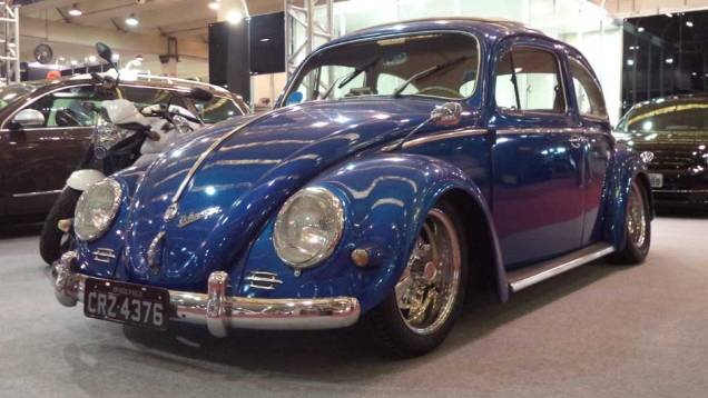 Volkswagen Fusca azul