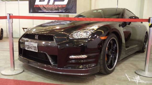 Nissan GT-R também marcou presença no evento Nissan GT-R também marcou presença no evento