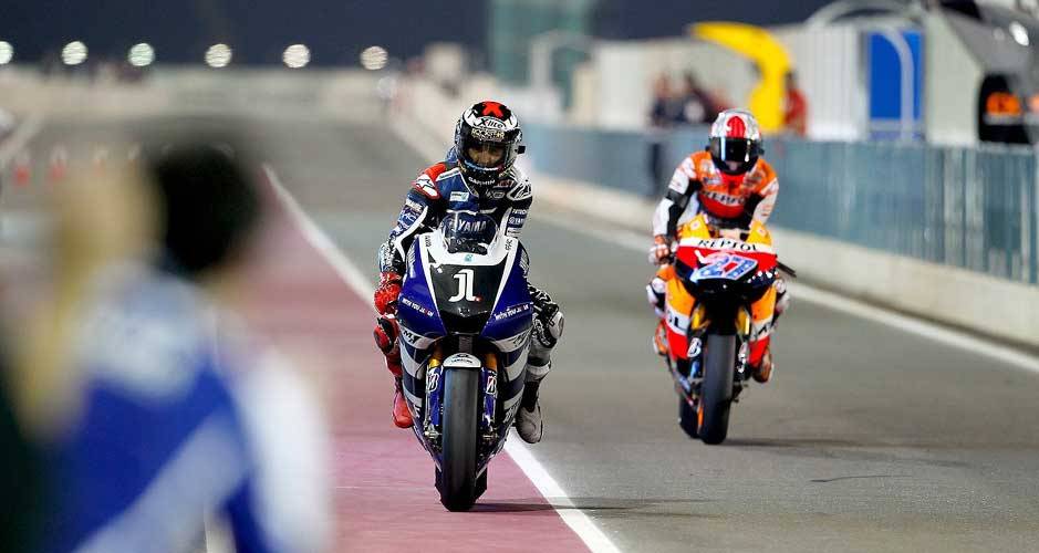 O atual campe&atilde;o Jorge Lorenzo, da Yamaha, ficou em segundo lugar