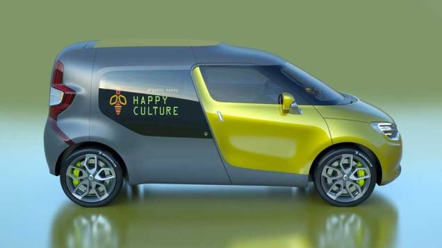 Protótipo com motor elétrico será mostrado em Frankfurt Protótipo com motor elétrico será mostrado em Frankfurt