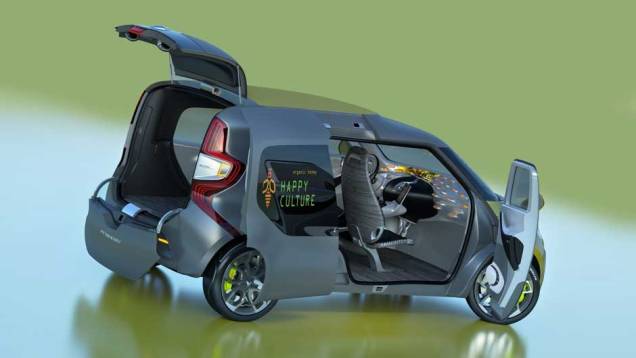 Protótipo com motor elétrico será mostrado em Frankfurt Protótipo com motor elétrico será mostrado em Frankfurt