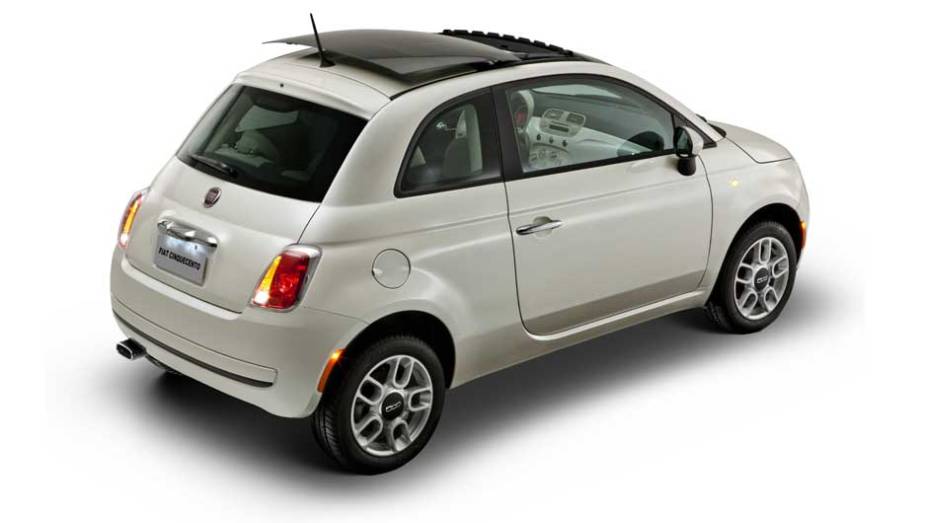 Esta é a versão Cult, que pode ser equipada com vários opcionais. <a href="https://quatrorodas.abril.com.br/carros/lancamentos/fiat-500-637495.shtml" rel="migration">Leia mais</a>