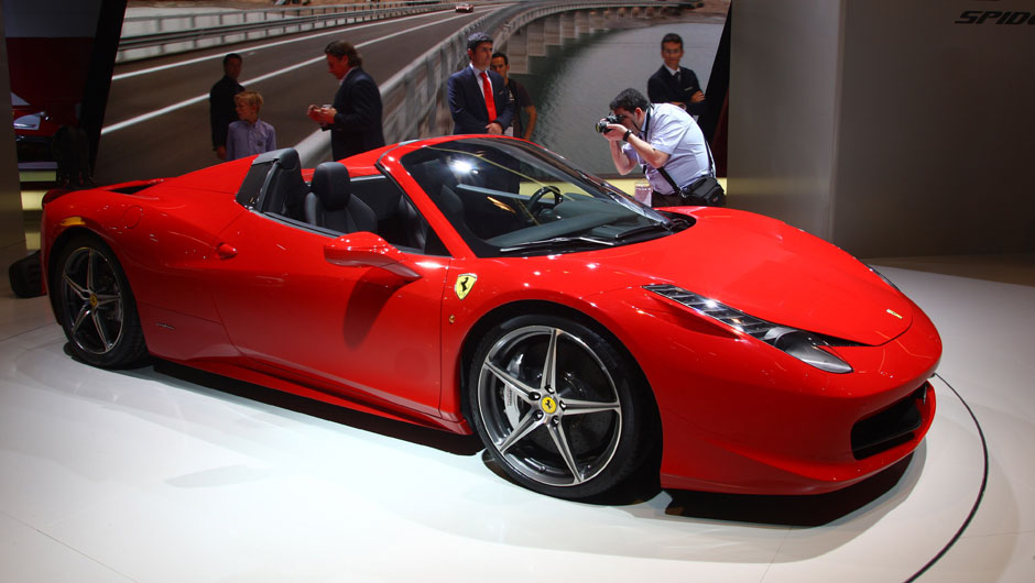 Estande da Ferrari