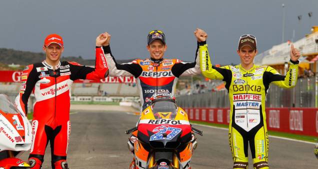 Bradl, Stoner e Terol