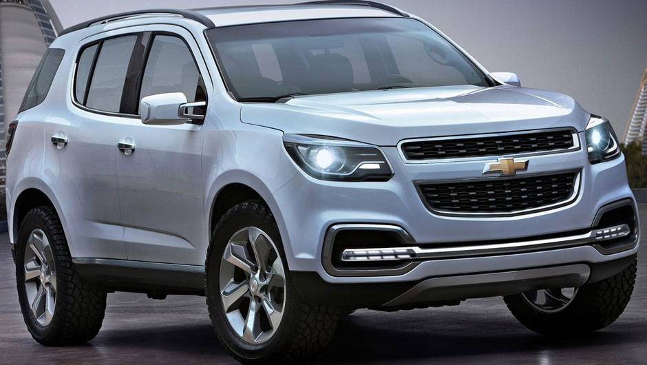 Modelo &eacute; a principal atra&ccedil;&atilde;o da marca para o Sal&atilde;o de Dubai | <a href="https://quatrorodas.abril.com.br/noticias/gm-mostra-previa-nova-blazer-307053_p.shtml" rel="migration">Leia mais</a>