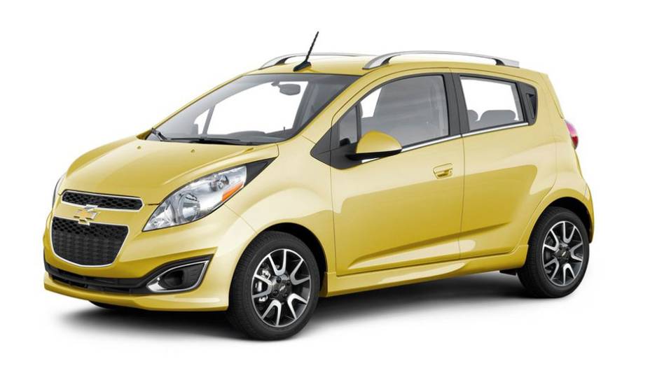 Cores vibrantes são a marca do modelo | <a href="https://quatrorodas.abril.com.br/reportagens/salao/chevrolet-spark-646704.shtml" rel="migration">Leia mais</a>